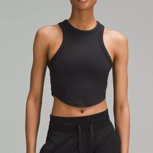 6620 NWT Lululemon Hold Tight Cropped Tank Top Sz 16